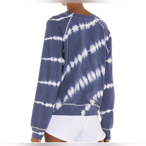 Rails Theo Sweatshirt in Sapphire Tie Dye Size M - Picture 6 of 14